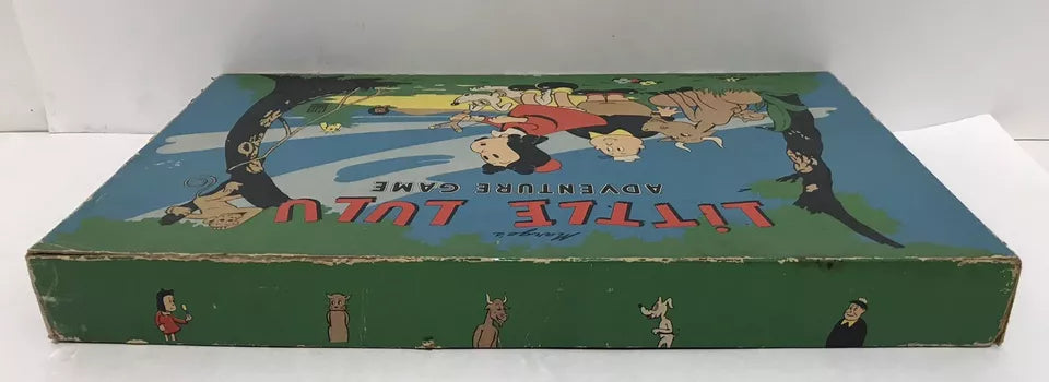 VINTAGE 1945 Little Lulu Adventure Board Game Milton Bradley COMPLETE Excellent