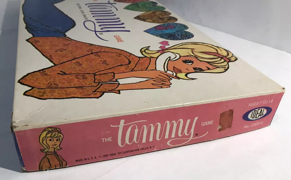 Vintage Tammy Sweet 16 Board Game Ideal 1963 No Instructions