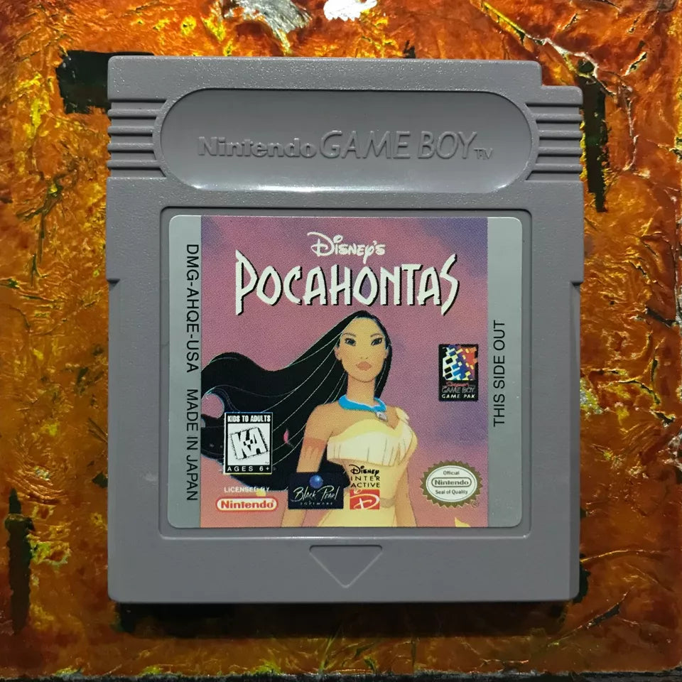 Pocahontas Original Nintendo Gameboy Clean Tested Authentic