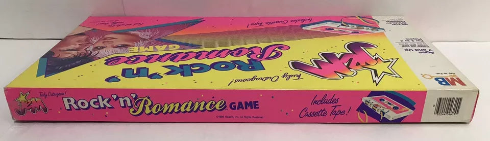 Vintage Jem Rock 'n' Romance MB board game Complete No Cassette