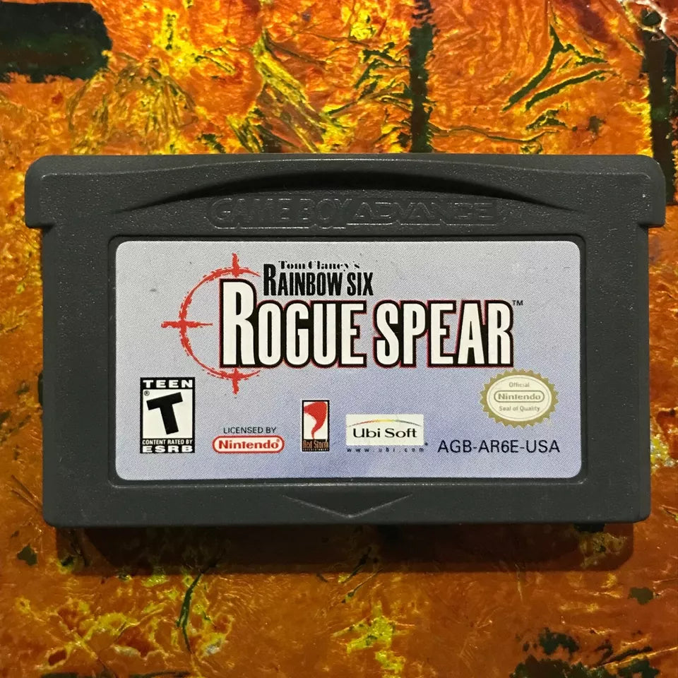 Rogue Spear Nintendo Gameboy ADVANCE GBA Tested AUTHENTIC