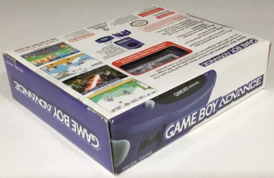 K-Mart Exclusive Indigo Nintendo Gameboy Advance GBA Limited Ed. Complete Mint