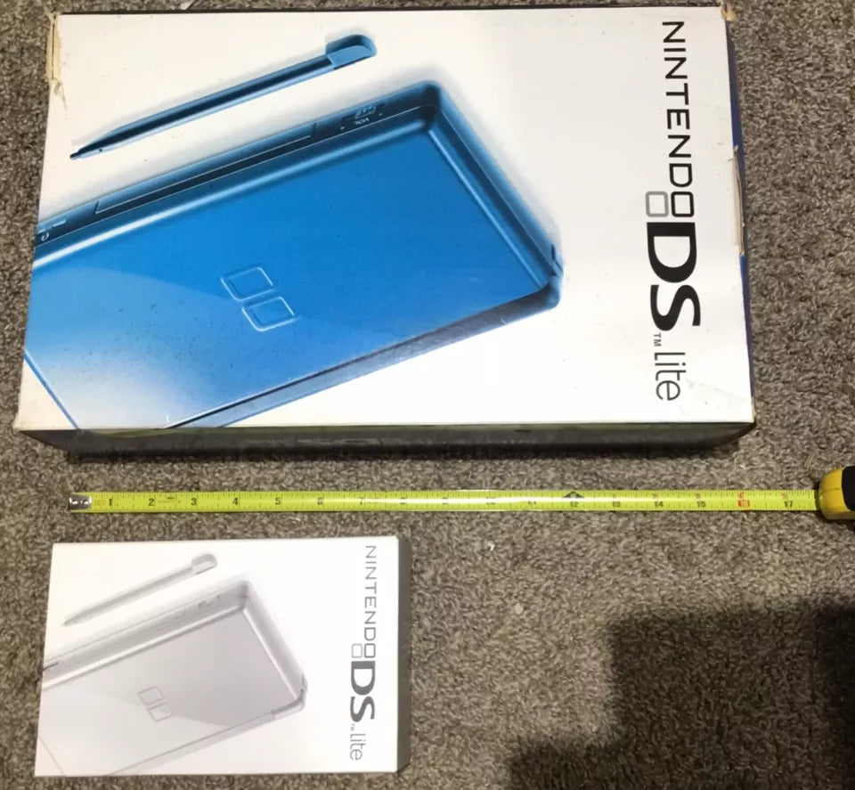 Nintendo DS Lite Blue Store Owner Retail Promotional Display Advertisement RARE