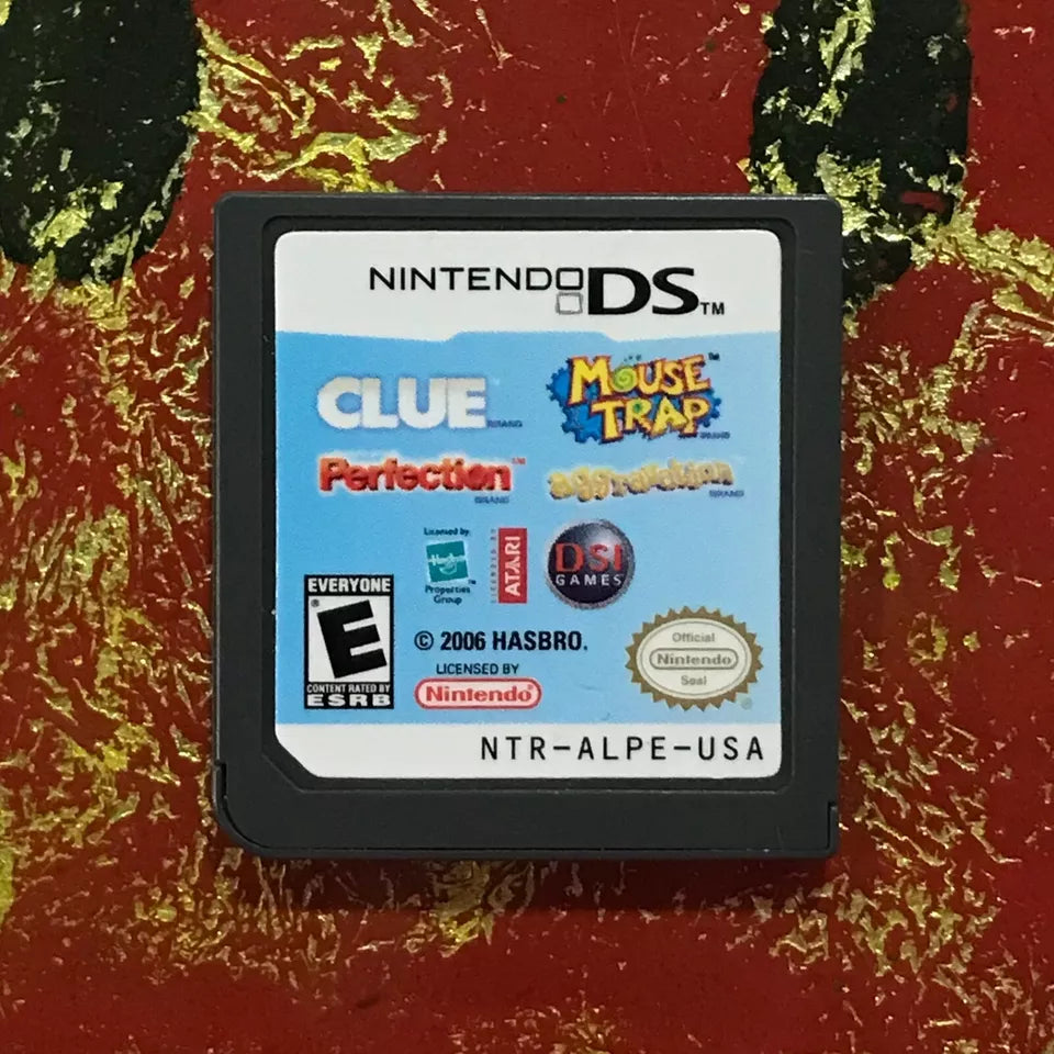 CLUE Perfection Mousetrap Nintendo DS Authentic Cleaned Tested