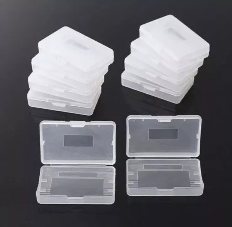 Lot Of 25 Clear Cartridge Cases Nintendo Game Boy Advance GBA Games Dust Covers