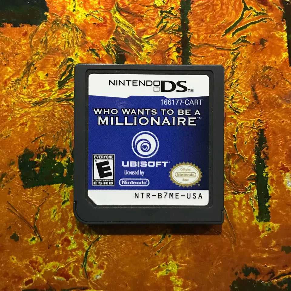 Who Wants To Be A Millionaire Nintendo DS Authentic Cleaned Tested