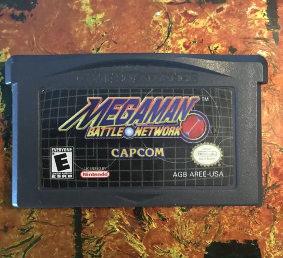 MegaMan Battle Network Nintendo Gameboy ADVANCE GBA Tested AUTHENTIC Nice Label