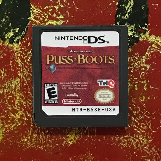 Puss in Boots Nintendo DS Authentic Cleaned Tested