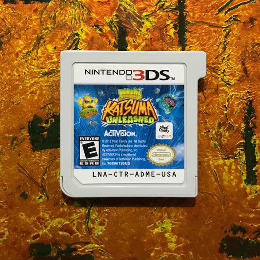 Moshi Monsters KATSUMA Unleashed Nintendo 3DS Authentic Tested