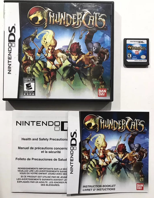 ThunderCats (Nintendo DS, 2012) CIB Complete Bandai Namco