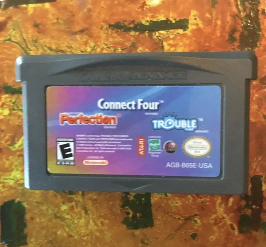 Connect Four/Perfection/Trouble (Nintendo Game Boy Advance, 2005)